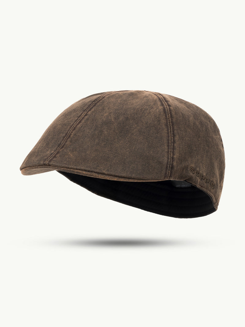 scippis belfast cap – klassieke flatcap van lichtgewicht materiaal voor ultiem draagcomfort