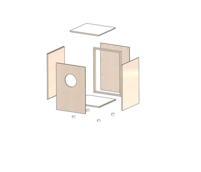 Meinl Cajon Zelfbouwkit