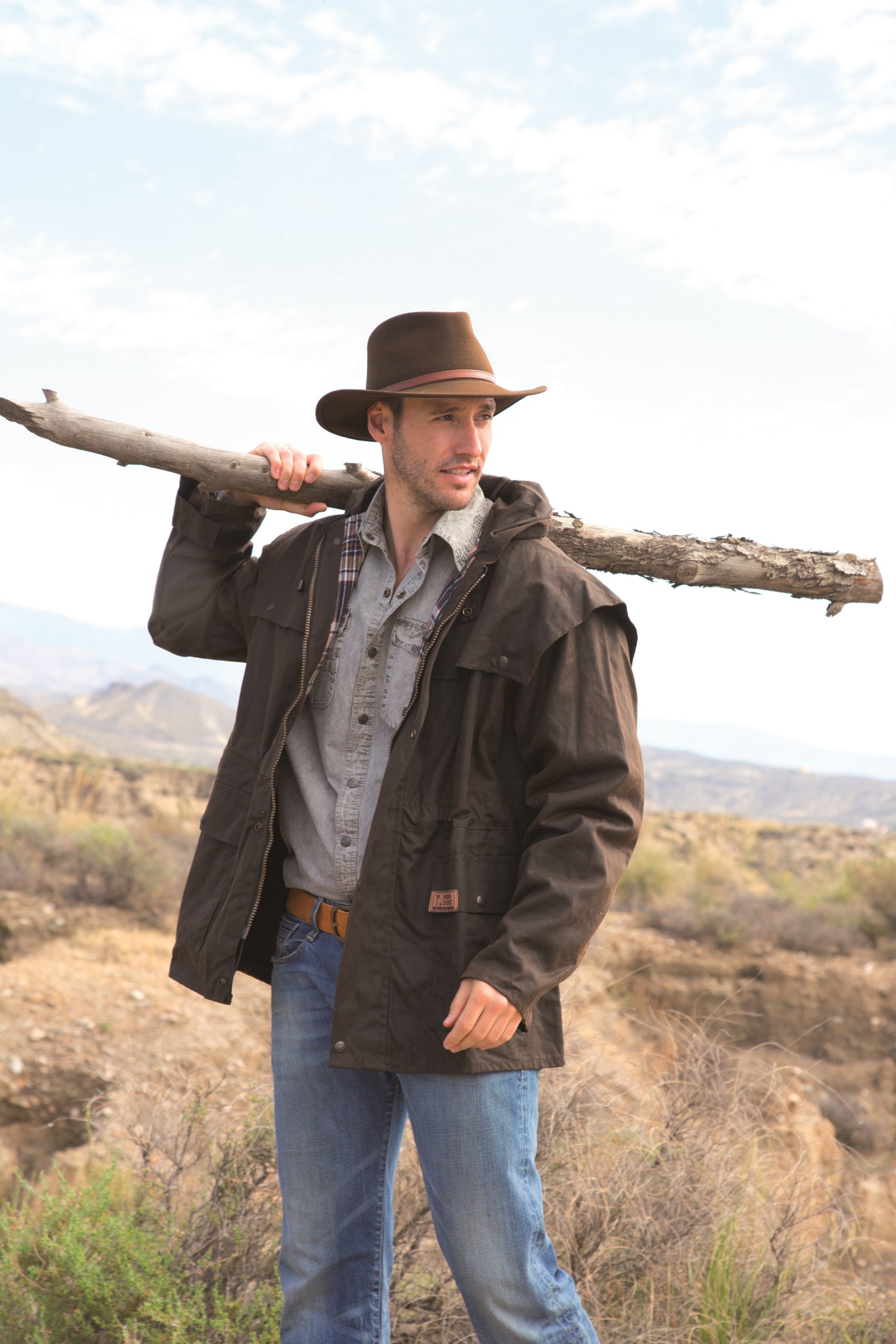 scippis cowra shirt – canvas overhemd