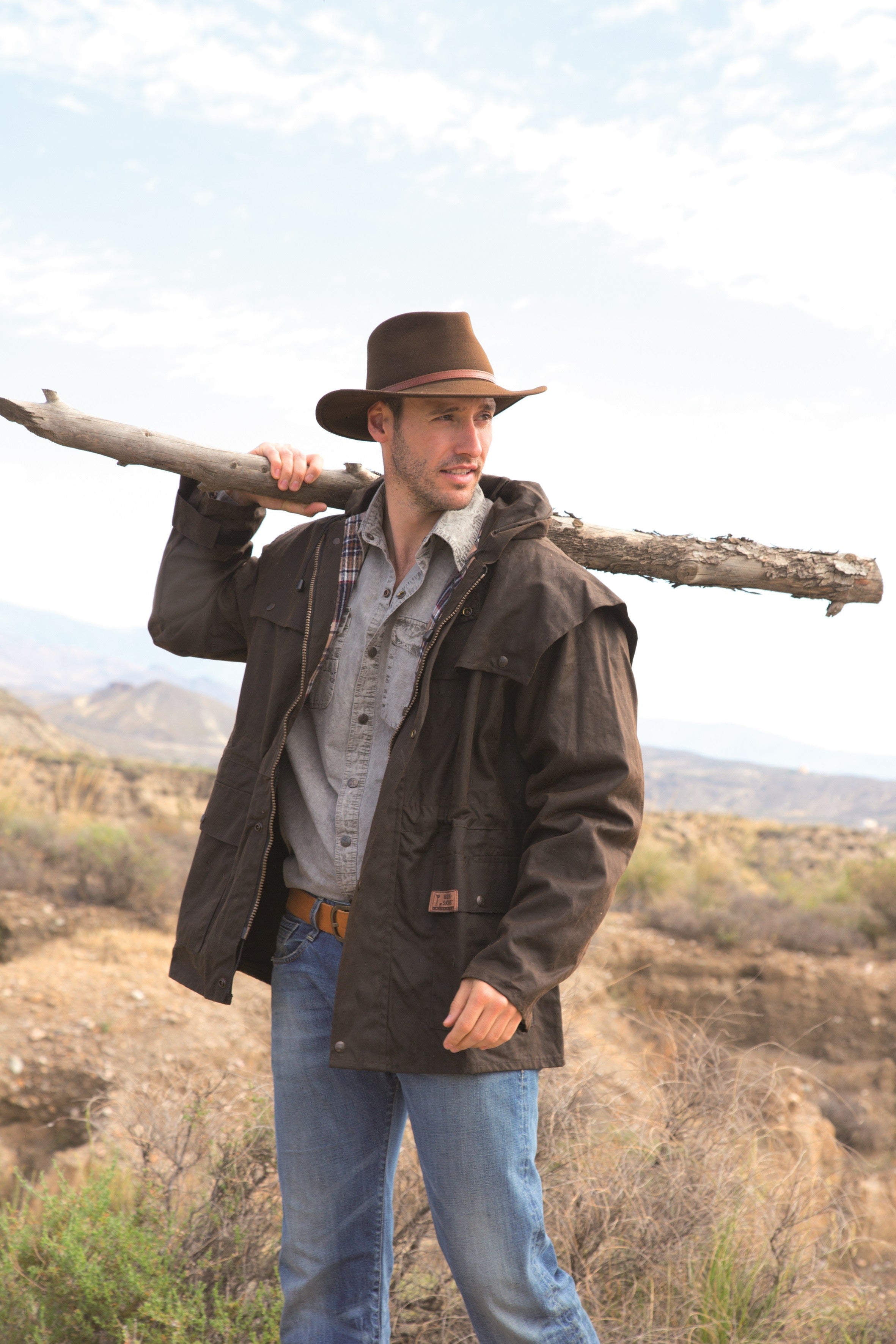 scippis cowra shirt – canvas overhemd