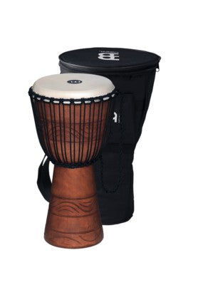 meinl afrikaanse houten djembe – touwgestemd mahoniehout