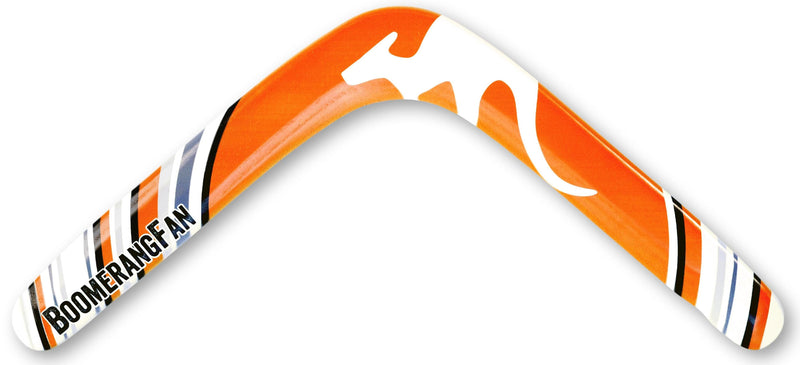 hotsports boemerang natural – traditionele houten boemerang voor rechtshandigen