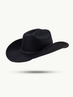 scippis bodie hoed – aanpasbare westernhoed met lederen hoedenband en western gespen