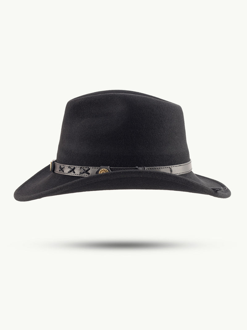 scippis hoed – mackay – stoere cowboyhoed van 100% wol – weerbestendig & karaktervol