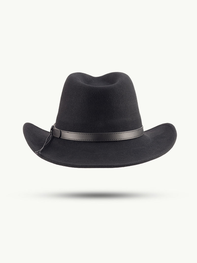 scippis hoed – mackay – stoere cowboyhoed van 100% wol – weerbestendig & karaktervol