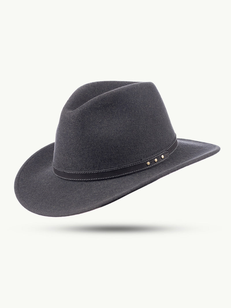 scippis hoed – bulman – robuuste vilthoed voor westernfans – waterafstotend & zonbescherming