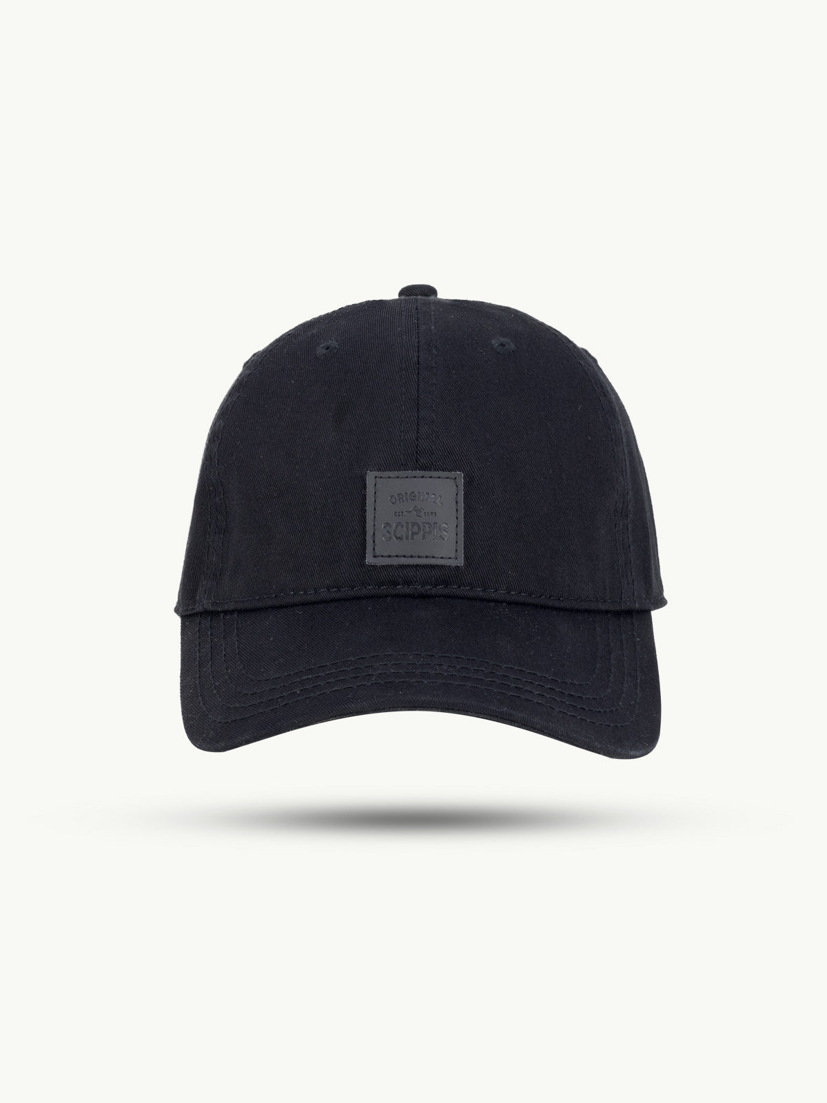 scippis kalbarri cap – klassieke zwarte pet van 100% katoen – comfortabel en veelzijdig