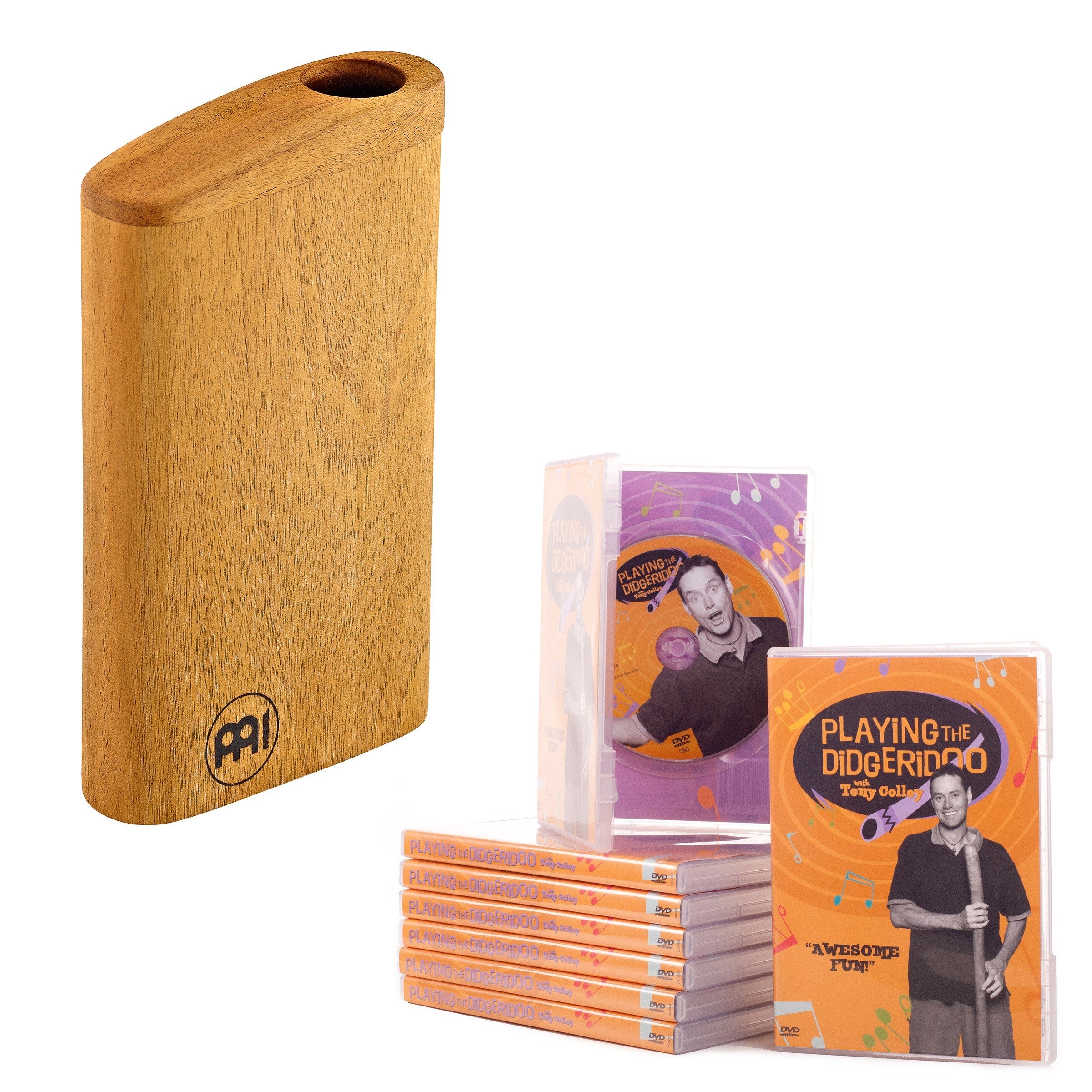 meinl travel didgeridoo (21cm) – inclusief  dvd