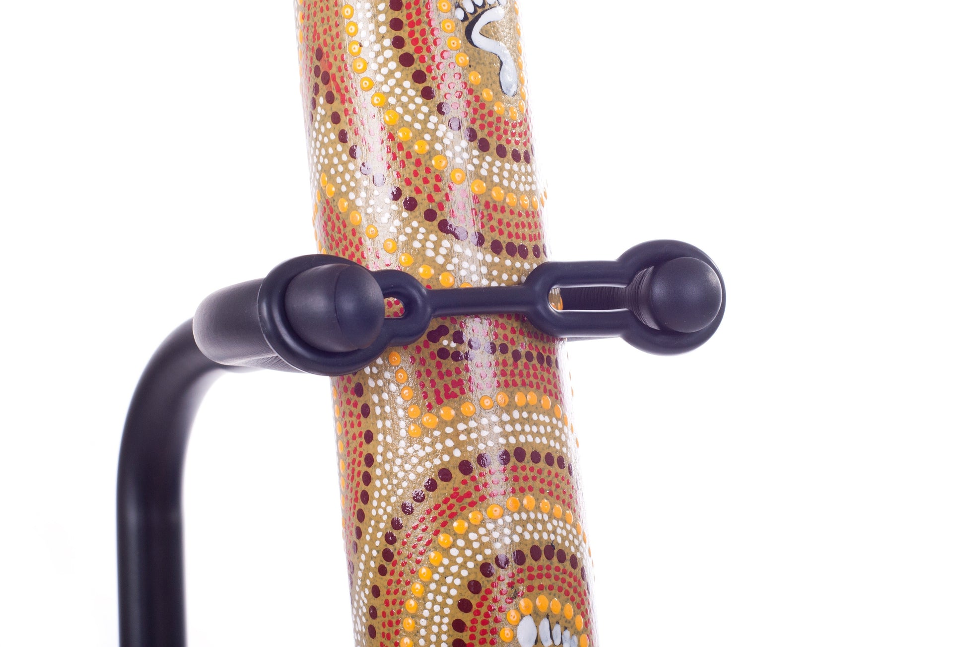 meinl slide didgeridoo tsddg1-bk – telescopische didgeridoo met standaard