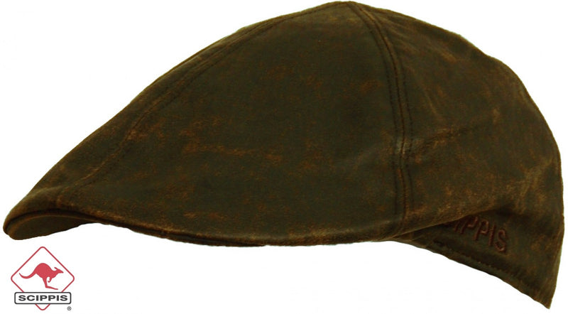 scippis dublin cap – klassieke pet van waxed cotton
