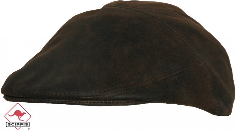 scippis oxford cap – lederen cap in klassiek design