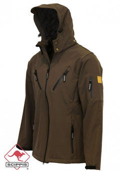 scippis yalata damesjas – stijlvolle oilskin jas met taillering