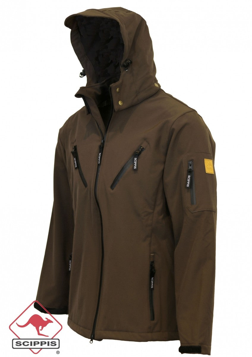 scippis yalata damesjas – stijlvolle oilskin jas met taillering