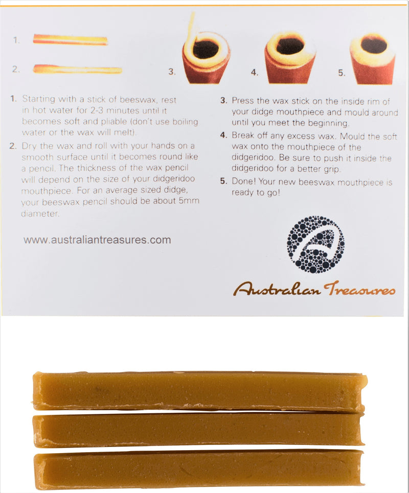 bijenwas voor didgeridoo mondstuk – pure imkerwas 100% natuurlijk
