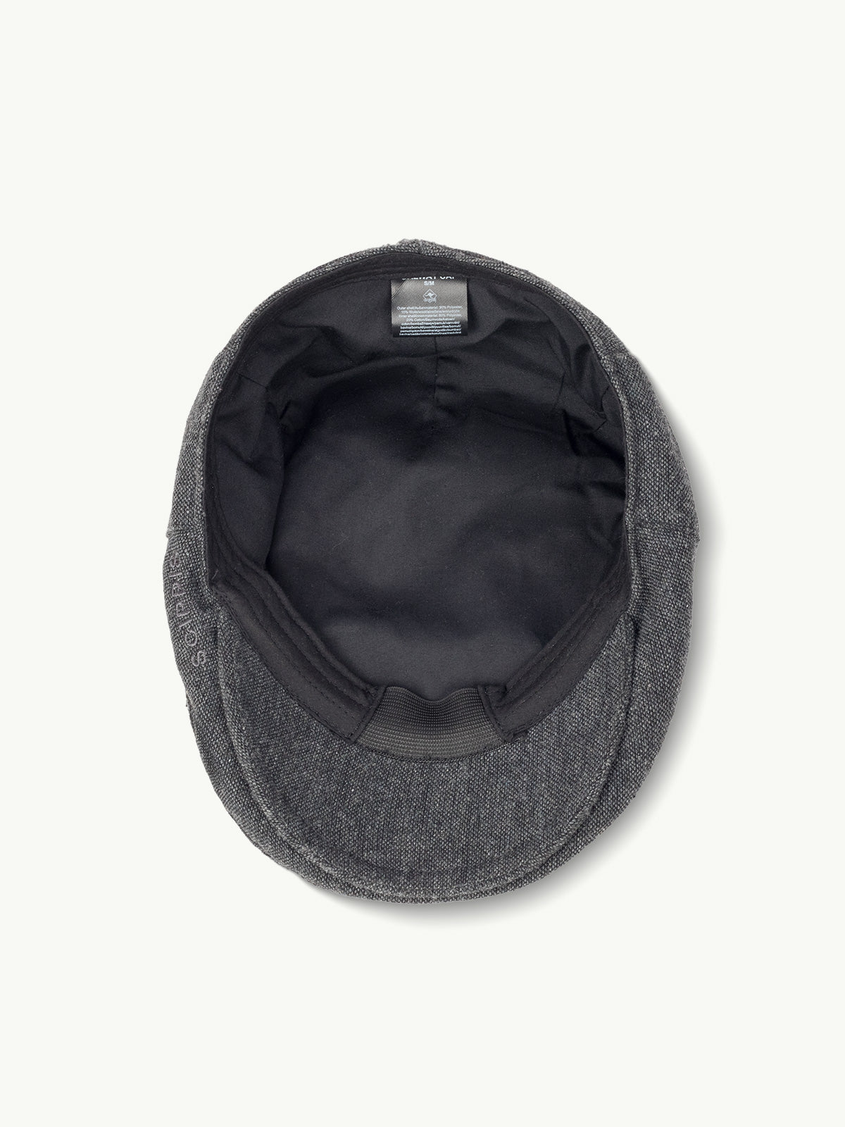 scippis cap – galway – tijdloze flatcap van wol-polyester mix – stretchband voor perfecte pasvorm