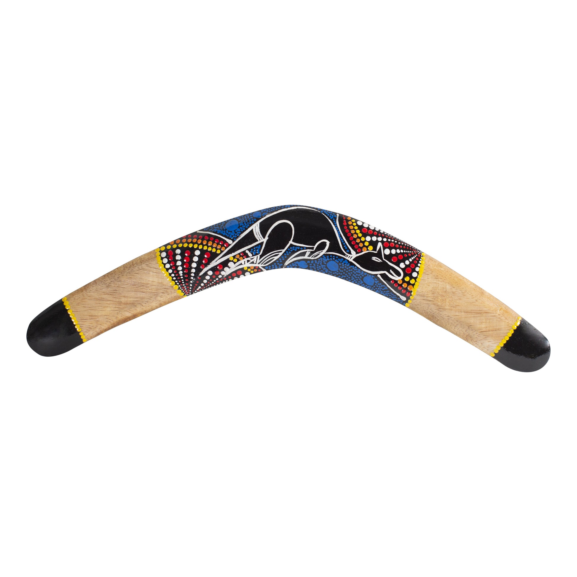 boomerang  50cm met kangaroe motief – australisch design