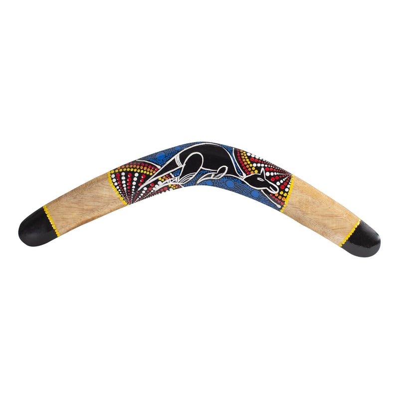 boomerang  50cm met kangaroe motief – australisch design
