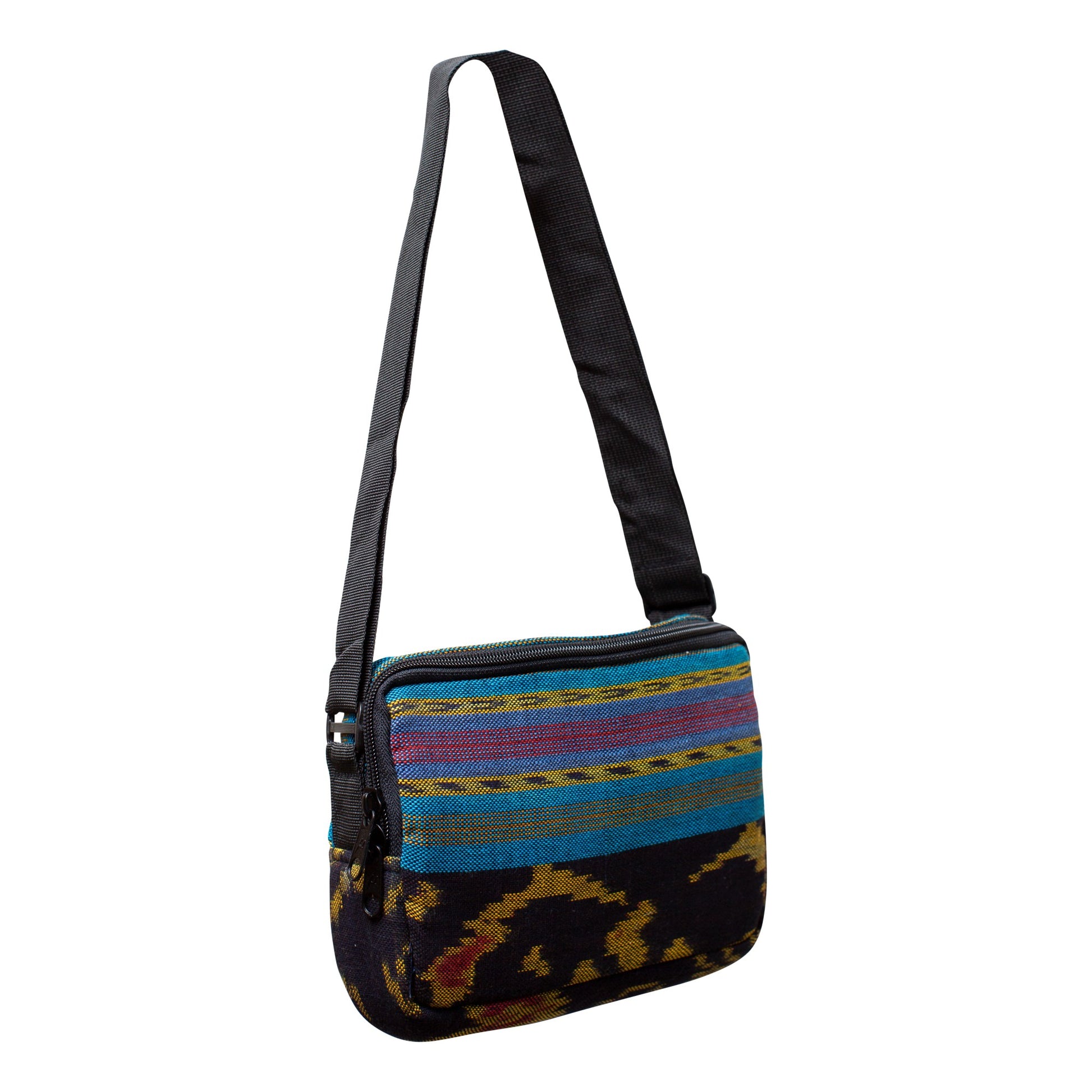 reis-didgeridoo 21cm – compact model met krachtig geluid inclusief ikat tas