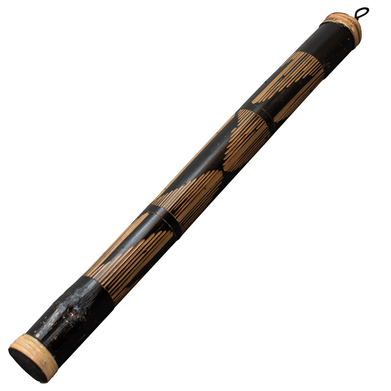 rainstick 60cm bewerkt – met nylon tas