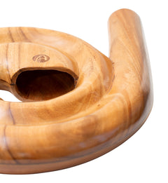 spiraal didgeridoo inclusief gevoerde nylon tas- compacte didgeridoo