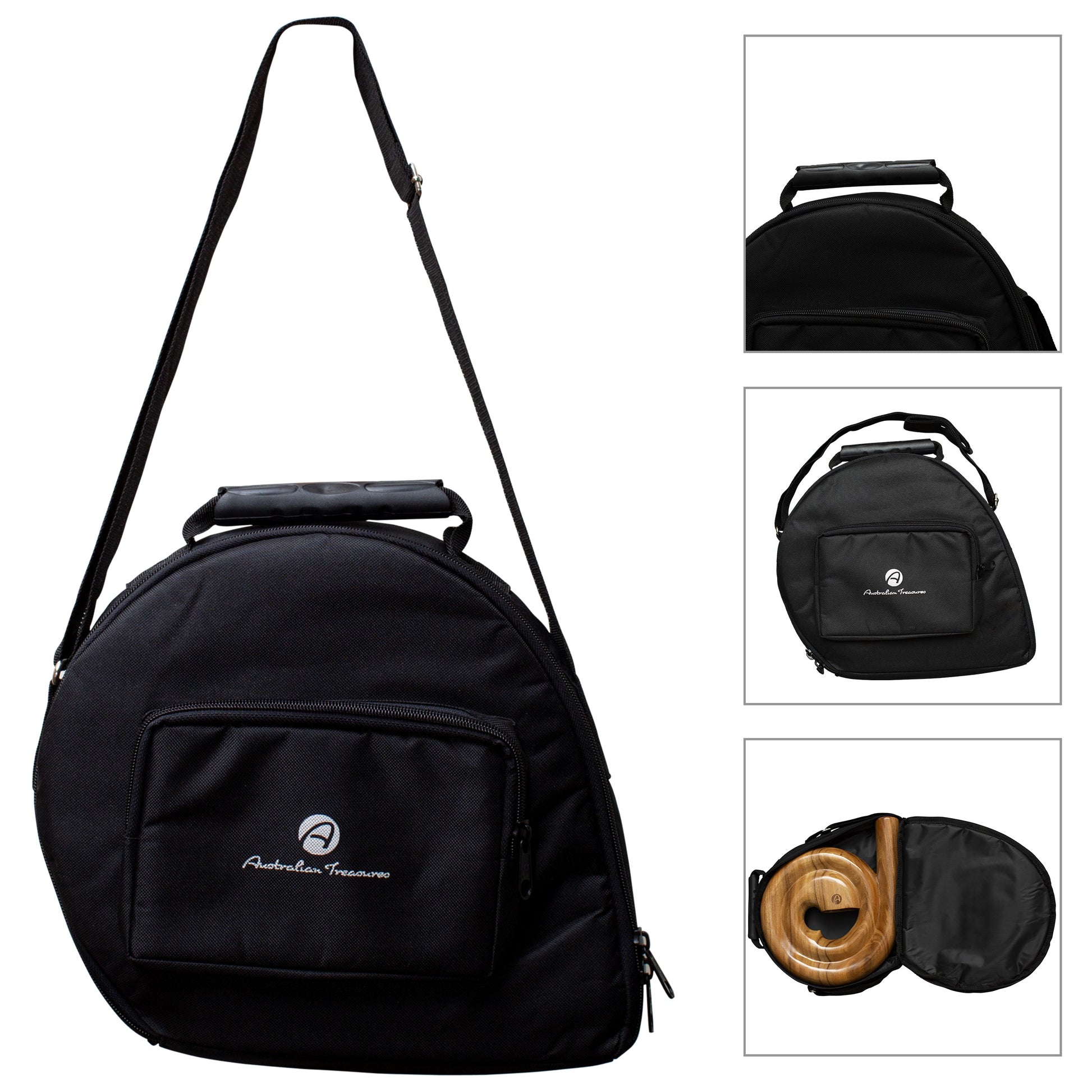 didgeridootas voor spiraal didgeridoo – nylon tas op maat gemaakt