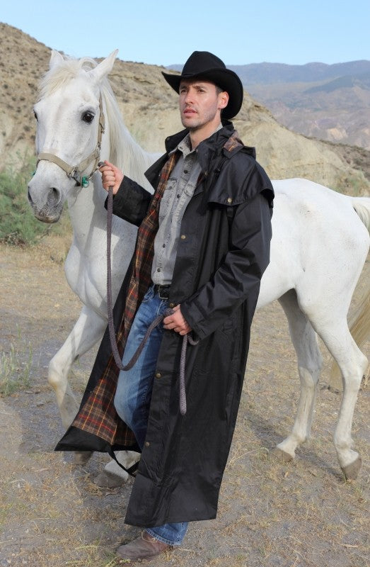 scippis gladstone coat – klassieke oilskin regenjas voor heren