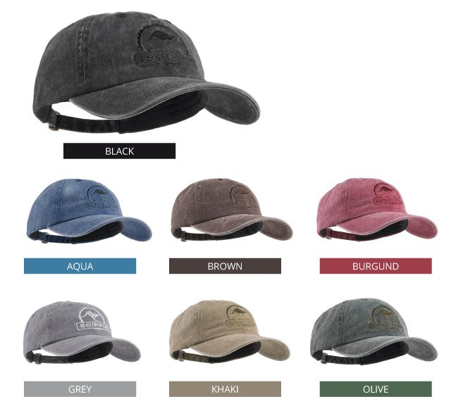 scippis cap canvas – lichtgewicht canvas pet met verstelbare sluiting