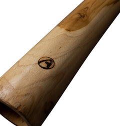 houten didgeridoo 130cm - inclusief ikat bag en bijenwas - didgeridoo voor beginners