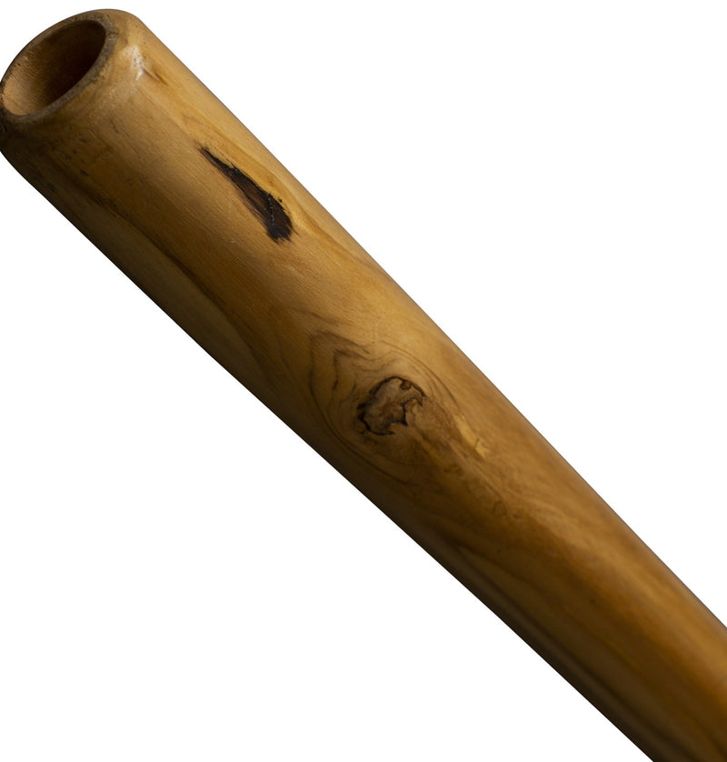didgeridoo-pakket:  didgeridoo 130cm inclusief didgeridootas - bijenwas - lesvideo - didgeridoostandaard
