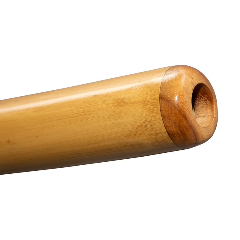 luxe bamboe didgeridoo - 120cm inclusief tas, instructie dvd en bijenwas