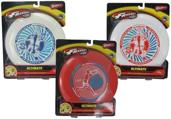 frisbee 175 gr ultimate 3 ass. wham-o