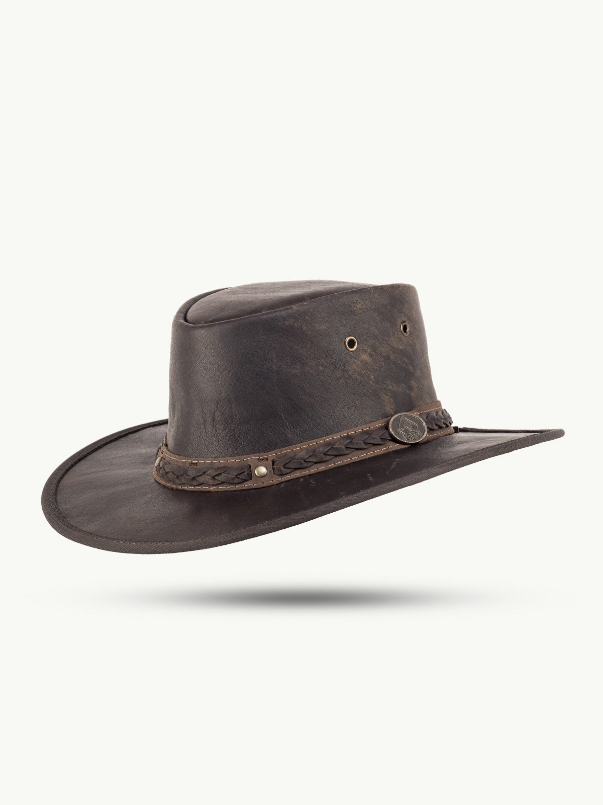 scippis hoed – kangaroo sundowner – lichte kangoeroelederen hoed – waterafstotend & ademend voor outdoor gebruik