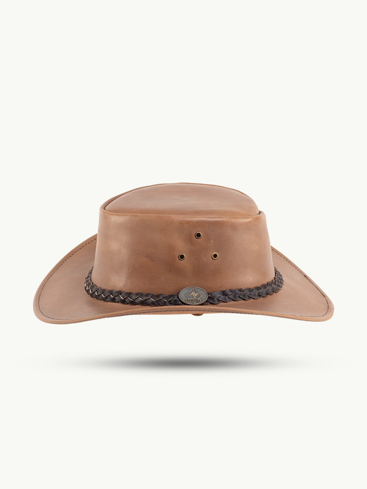scippis hoed – wigan – opvouwbare rundlederen hoed – soepel & stijlvol met elastische hoofdband