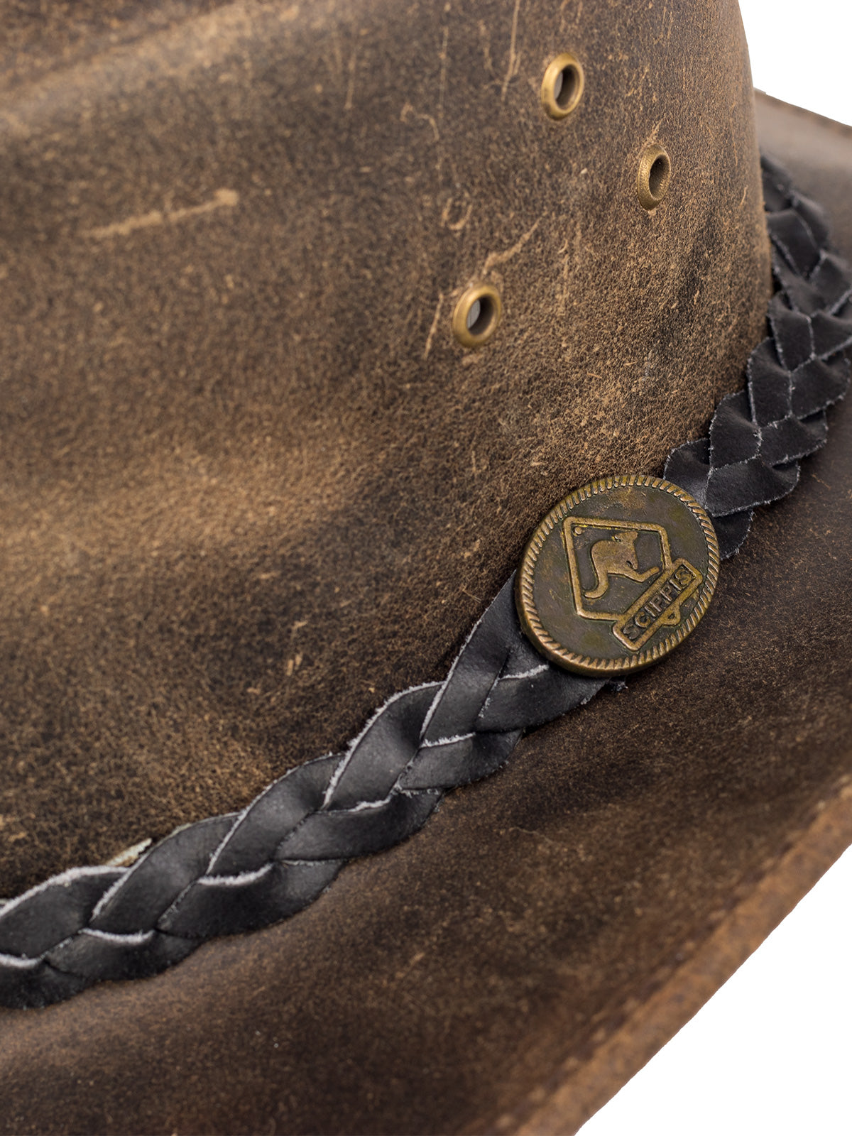 scippis fleetwood hoed – traditionele leren hoed voor outdoor gebruik