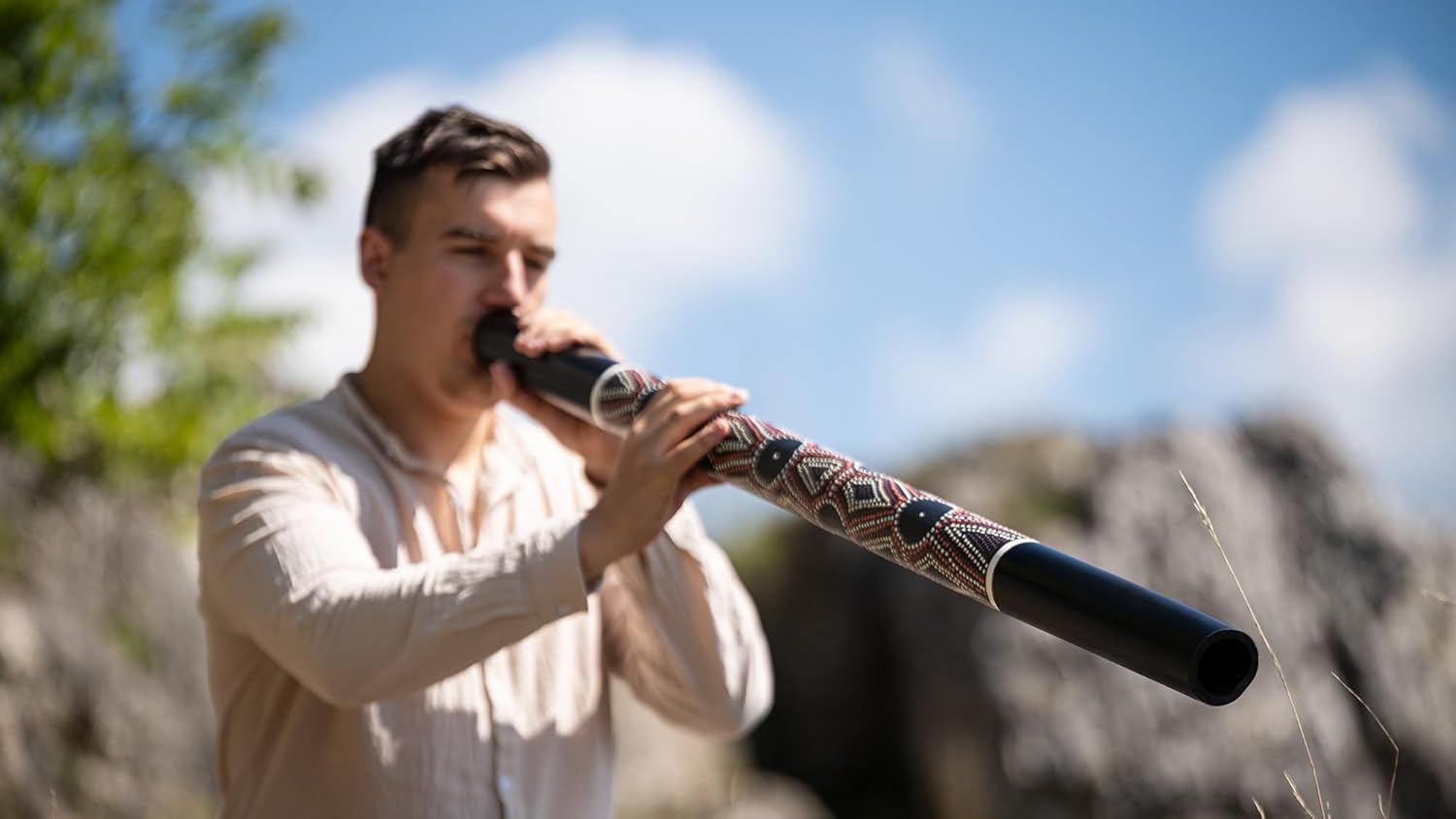 DIDGERIDOO BAMBOO – Beschilderde didgeridoo van Meinl