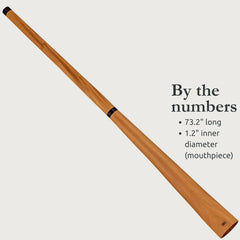 DIDGERIDOO NATURAL – Didgeridoo van Meinl - bestaat uit 2 delen