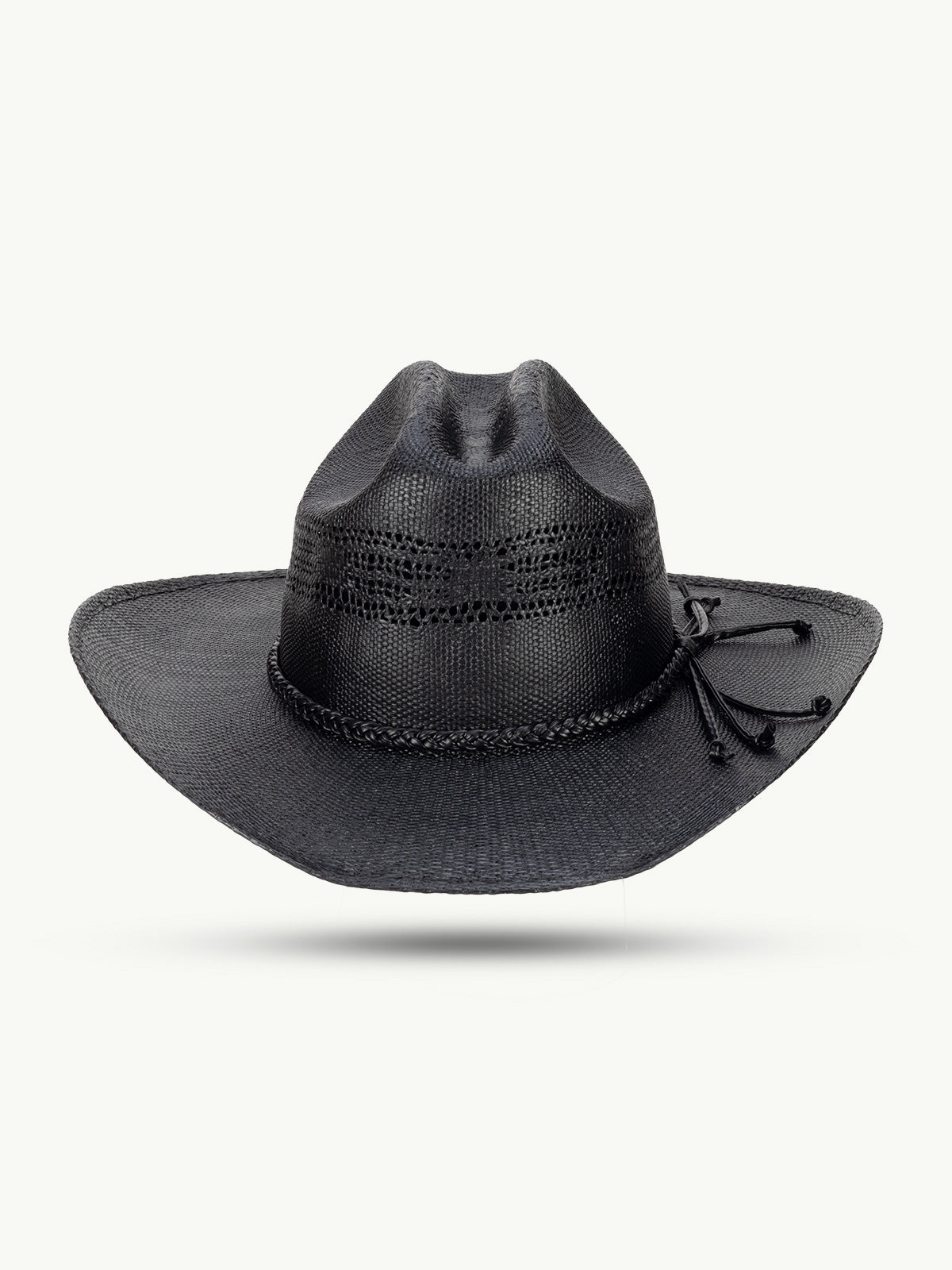 gunlock hoed – zwarte westernhoed voor avonturiers