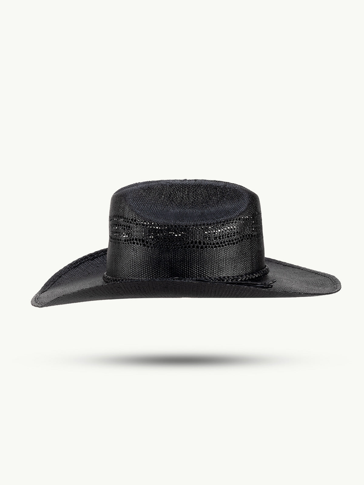 gunlock hoed – zwarte westernhoed voor avonturiers