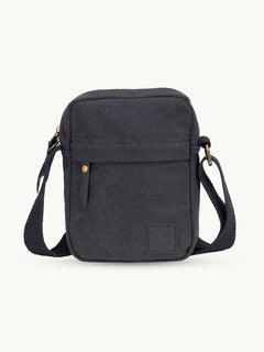 scippis mate bag – slanke canvas schoudertas