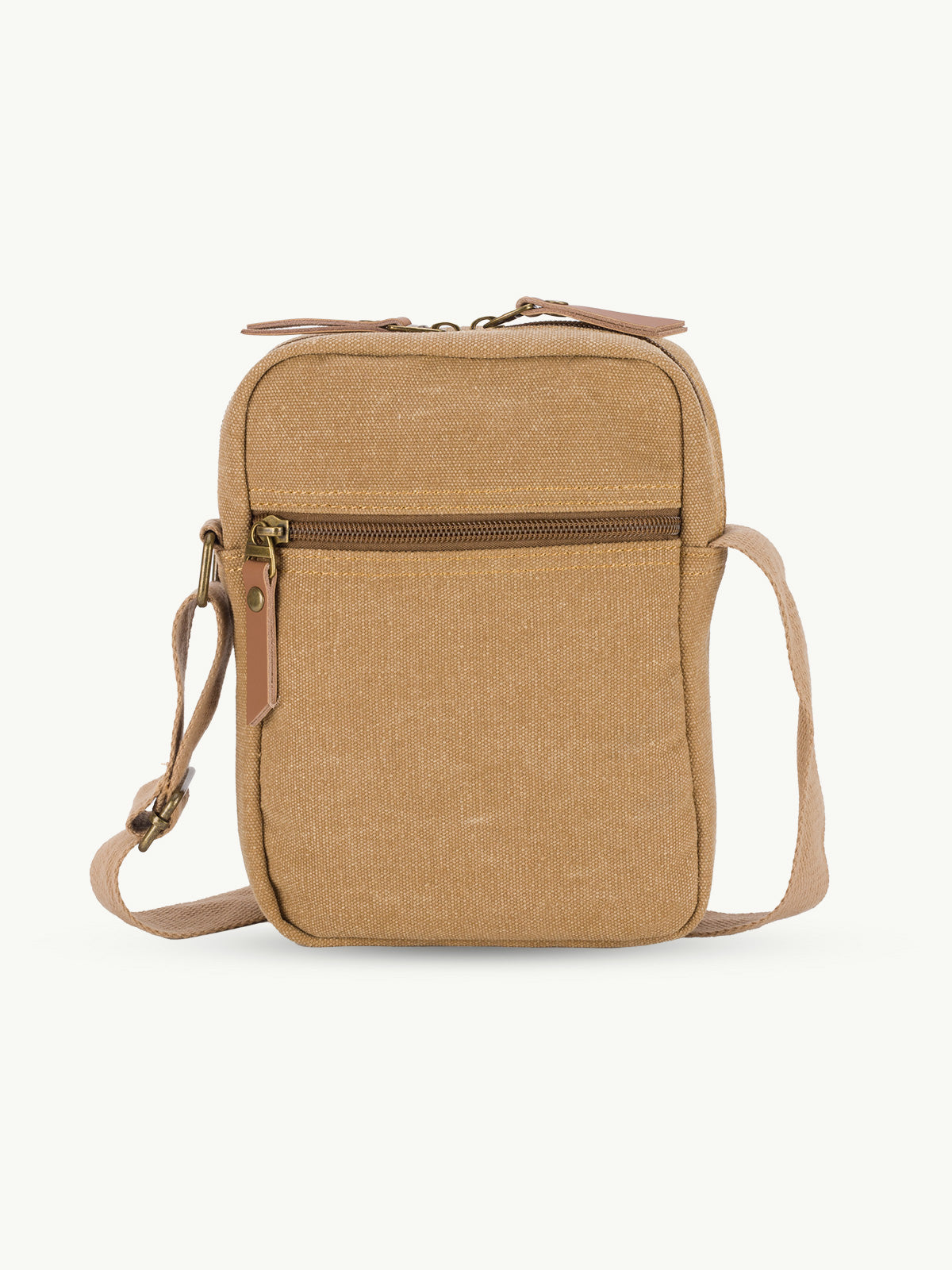 scippis mate bag – slanke canvas schoudertas