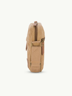 scippis mate bag – slanke canvas schoudertas