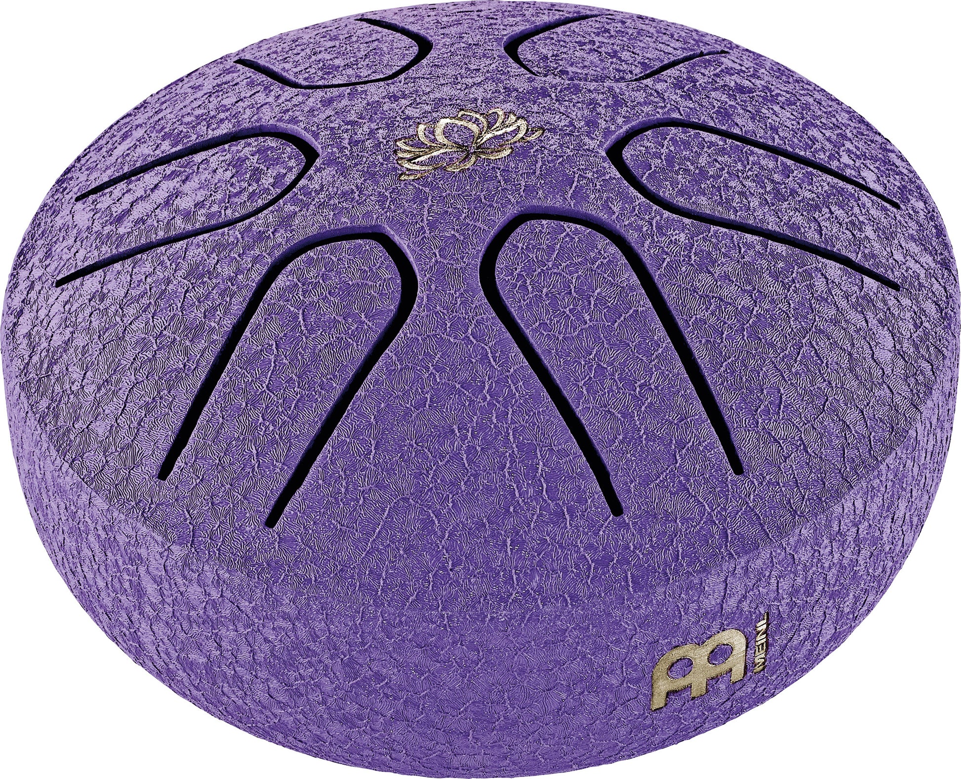 Meinl Sonic Energy Pocket Steel Tongue Drum, Purple, A Major, Lotus Flower
