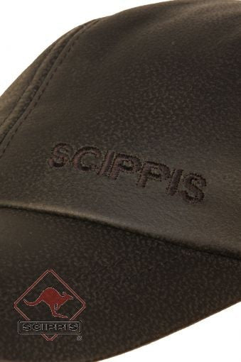scippis lederen cap – klassieke baseballcap van 100% leer