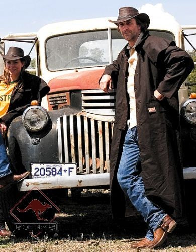 scippis riding coat oilskin – traditionele oilskin jas voor paardrijden