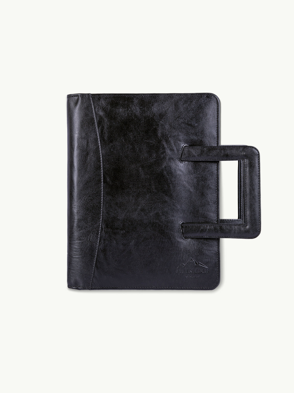 scippis meeting documententas – professionele leren aktetas met organizer en handvat