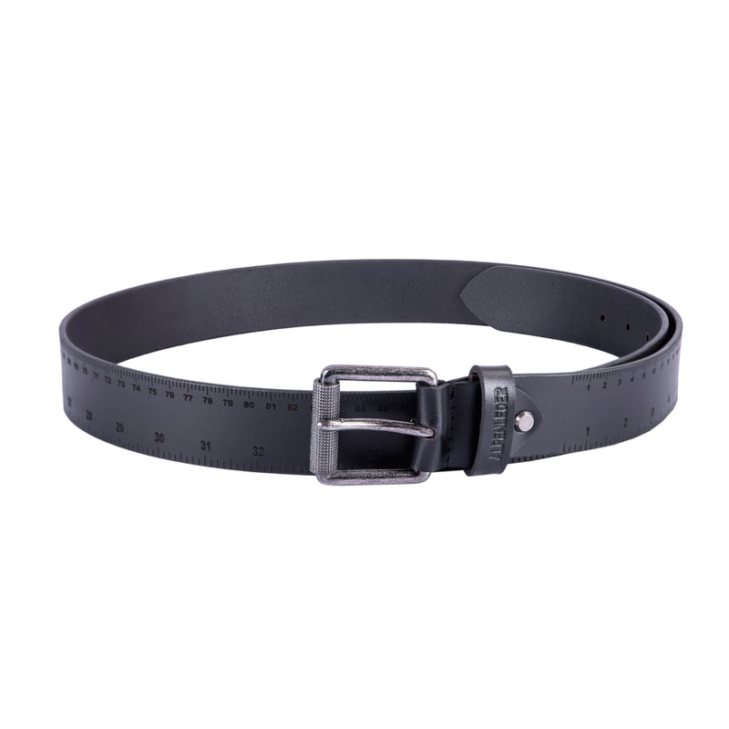 scippis belt zollstock – leren riem met ingebouwde opvouwbare meetlat