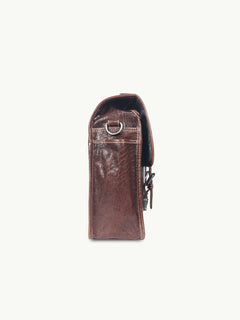 scippis messenger bag tourer – grote reistas van leer met veel opbergruimt