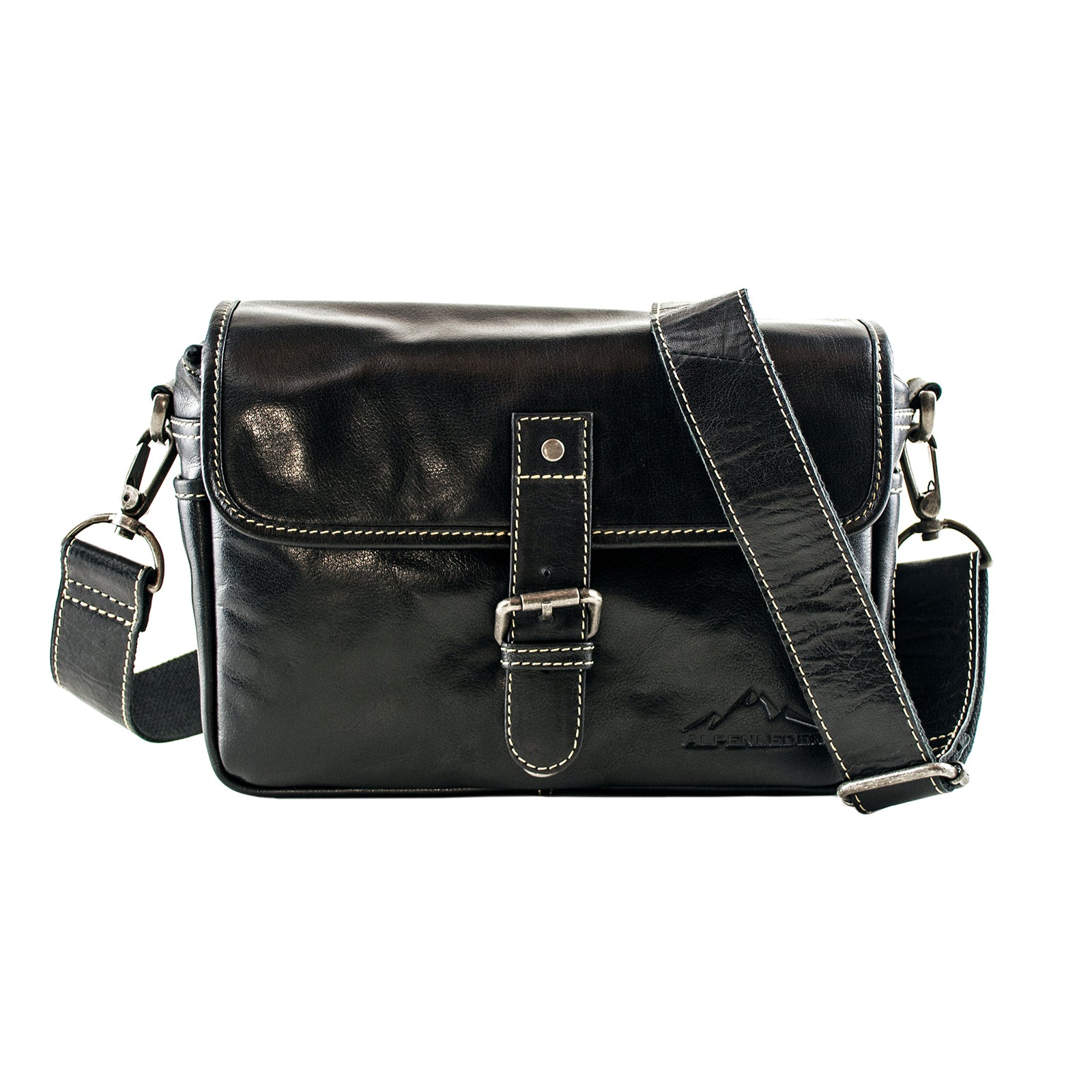 scippis messenger bag cruiser – compacte leren schoudertas voor stadsgebruik