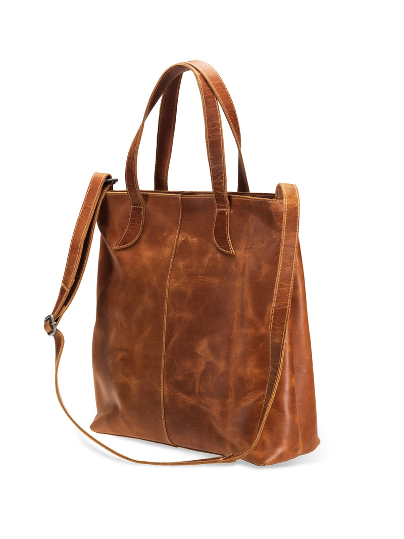 alpenleder bag imperia – elegante handtas van buffelleer met ritssluiting