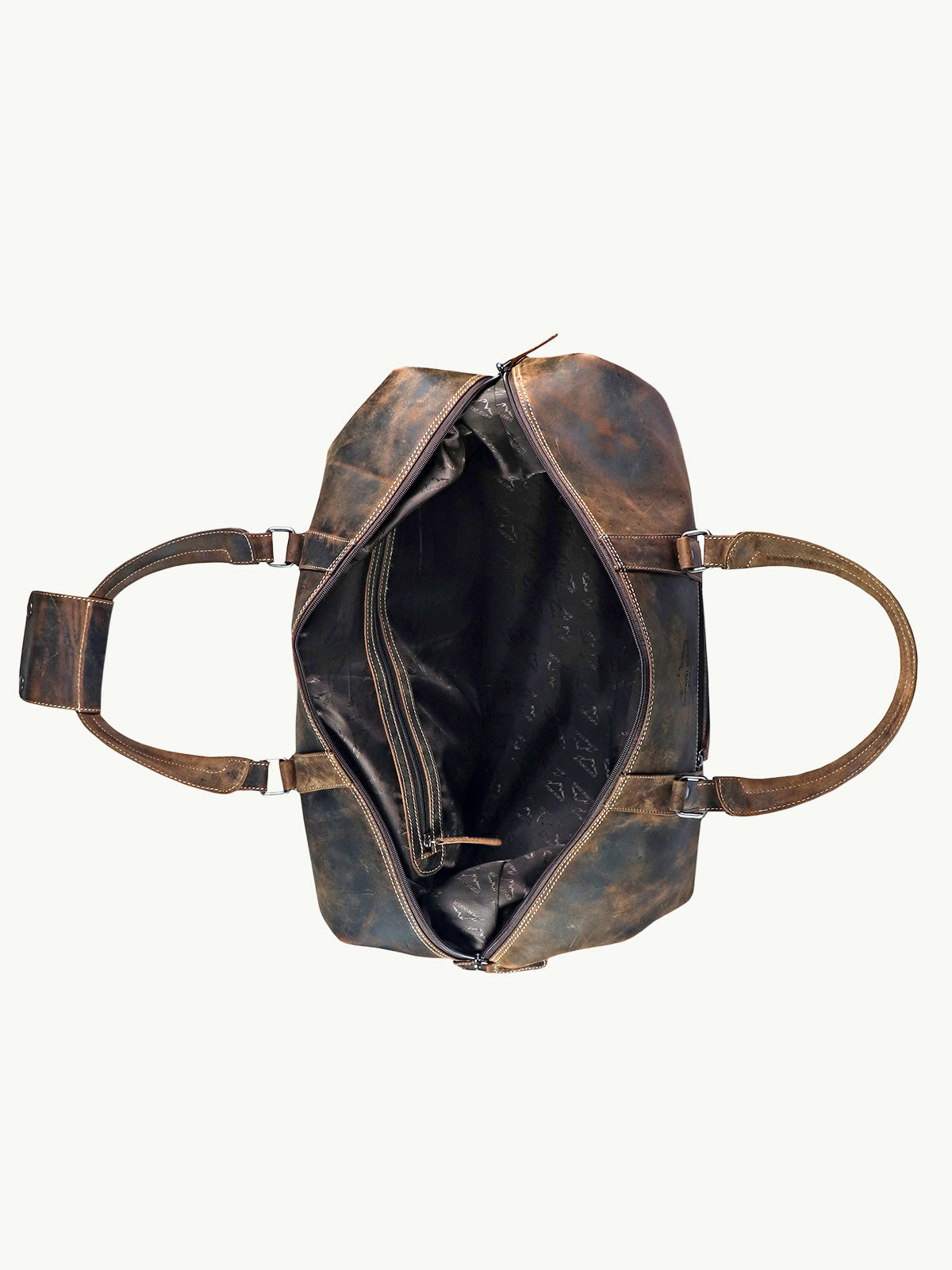 scippis duffel bag alabama – grote weekendtas van canvas en leer